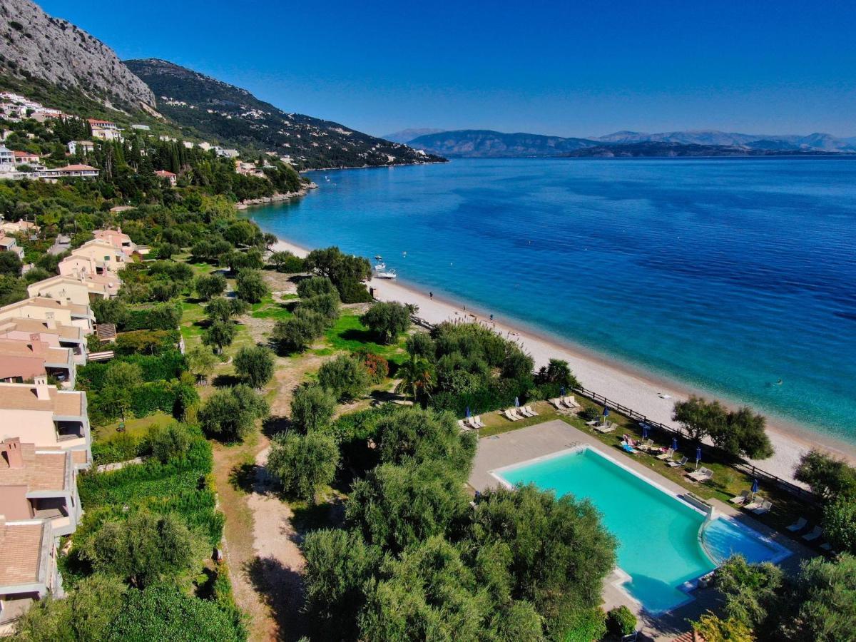 Apartamento Pebbles And Sea At Barbati With Shared Pool Exterior foto
