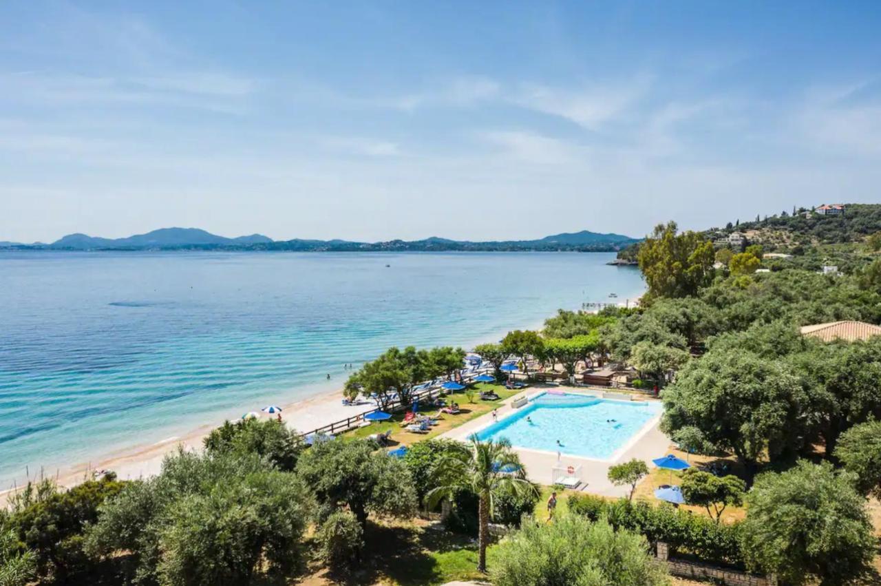 Apartamento Pebbles And Sea At Barbati With Shared Pool Exterior foto