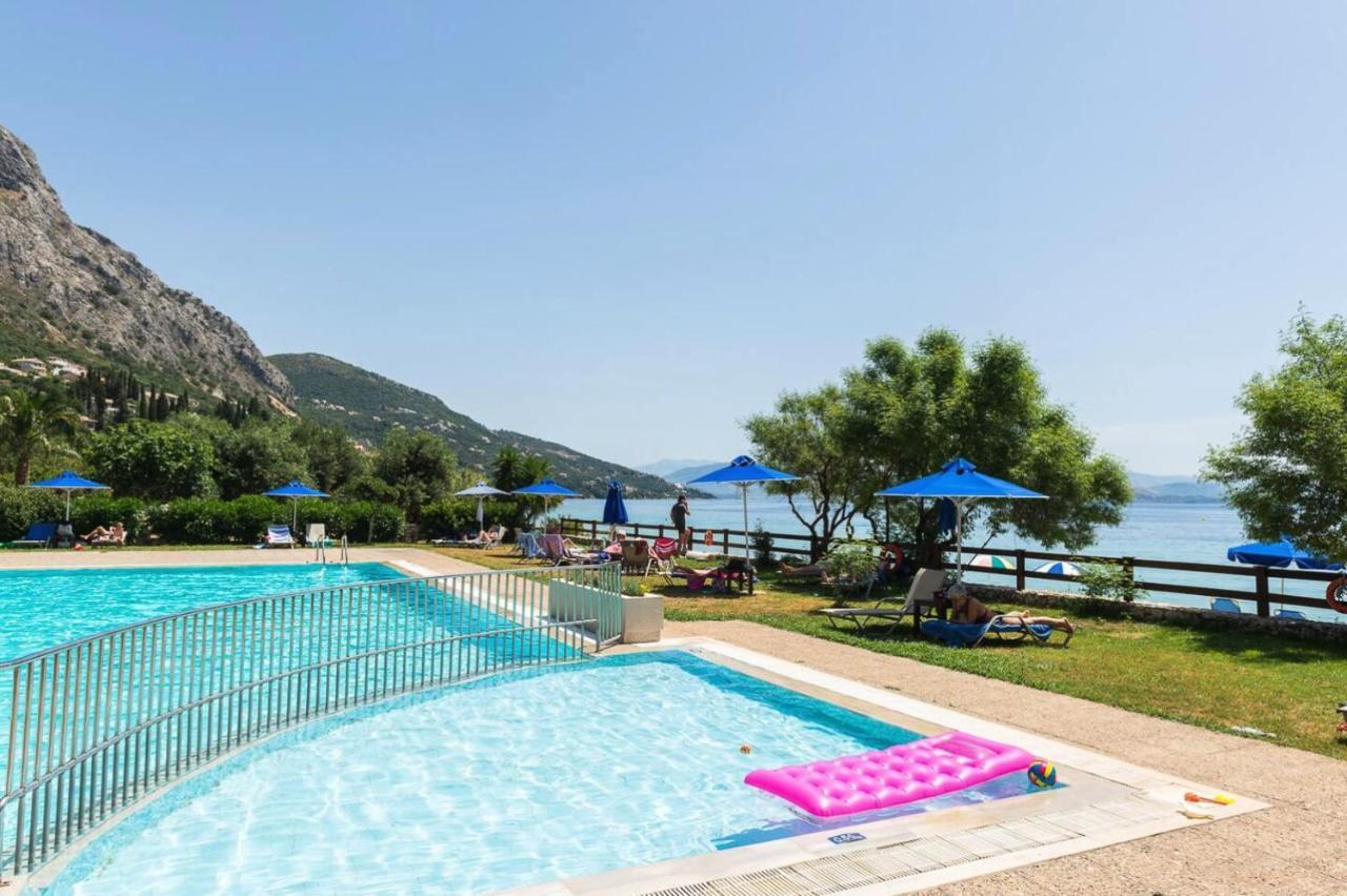 Apartamento Pebbles And Sea At Barbati With Shared Pool Exterior foto
